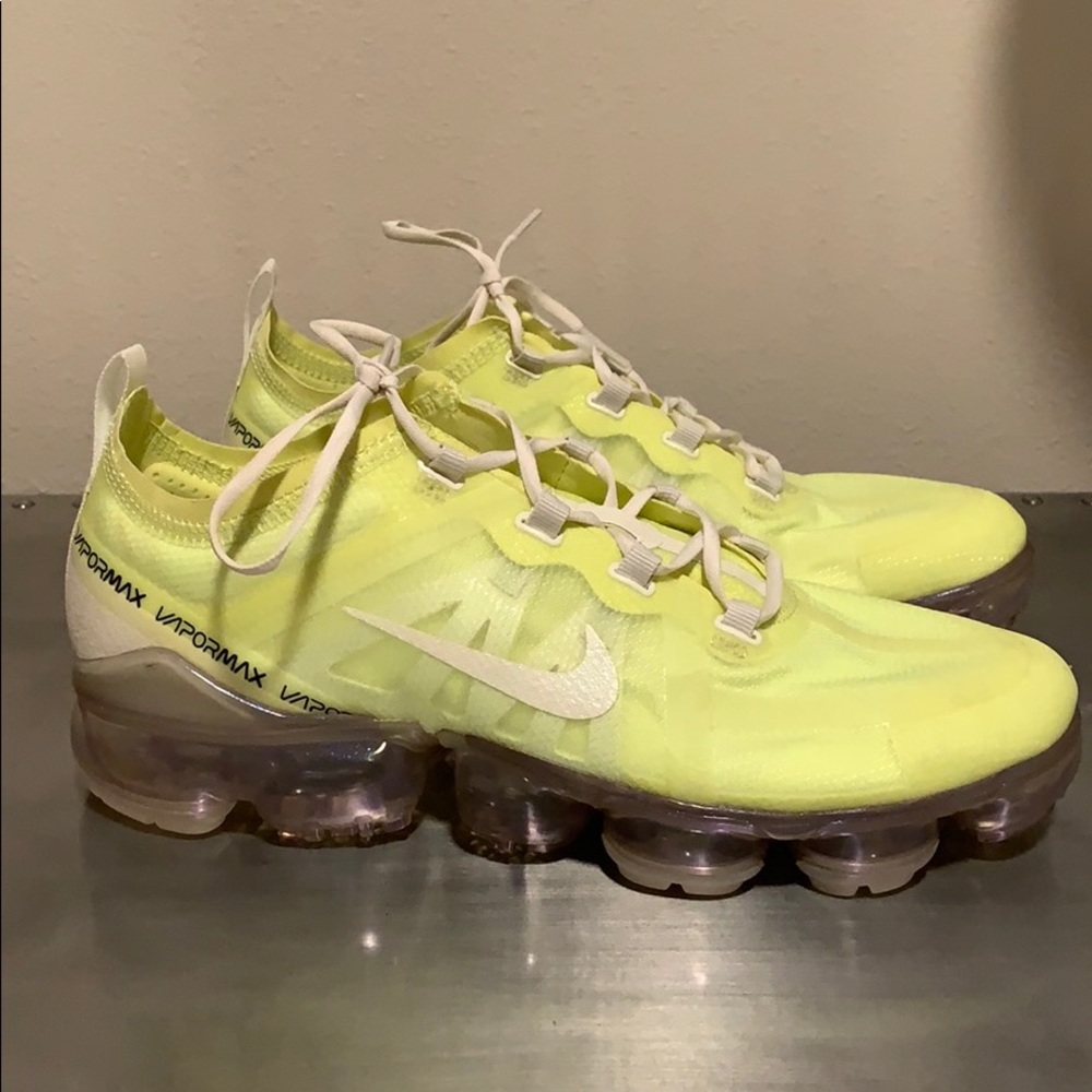 Neon Nike shoes